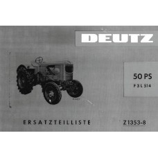 Deutz F3L514 Parts Manual